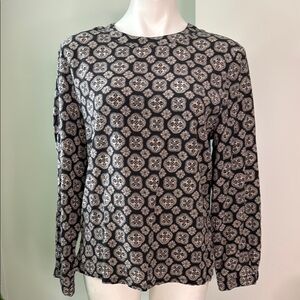 Talbots Silk Blouse 12Petite EUC